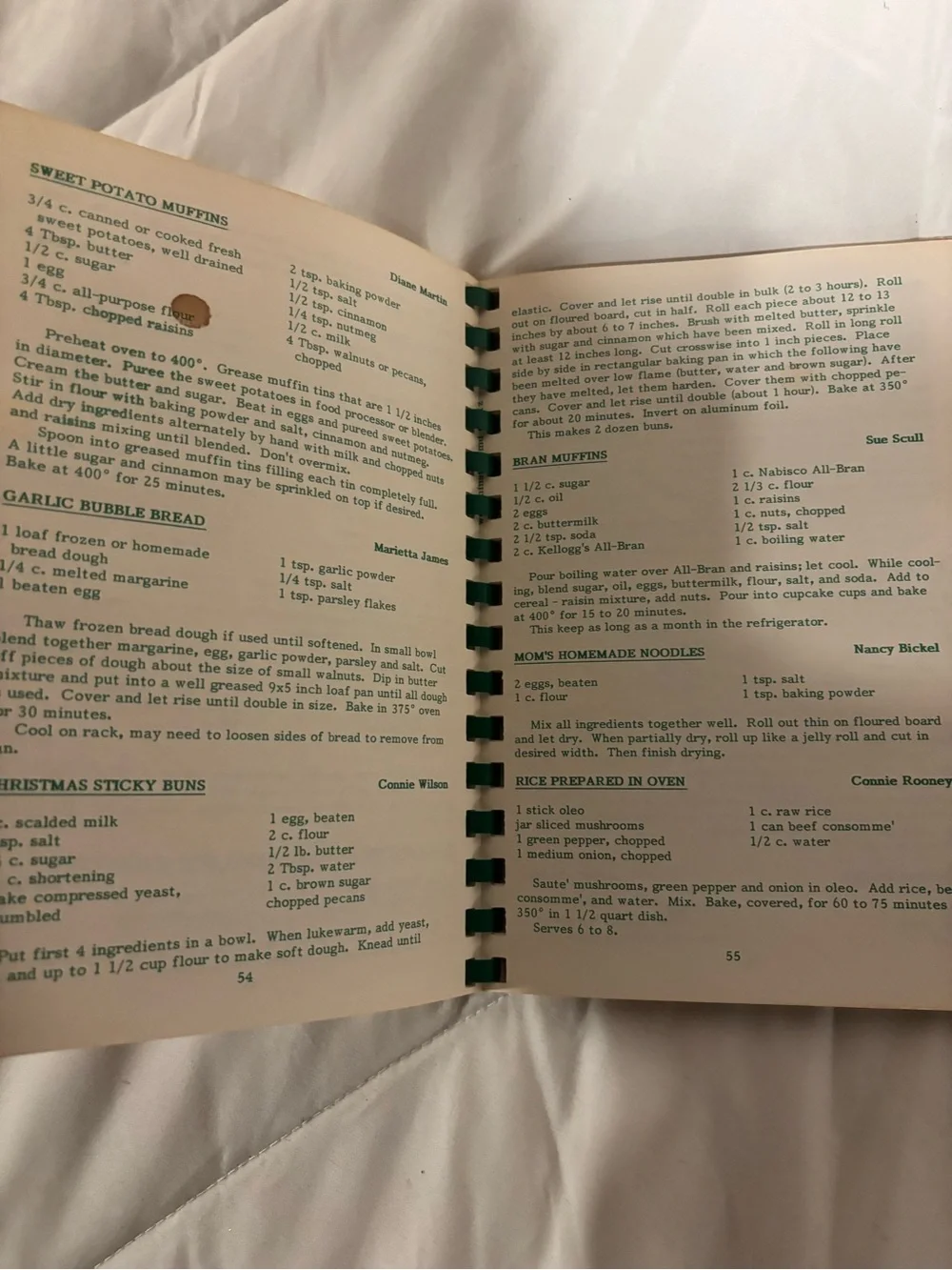 Thank Heaven for Home Made Cooks Recipe Book - Spiral book- great recipes!